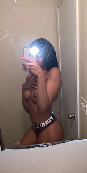 Cute ebony teen tits