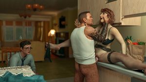 paying her boyfriend's debts