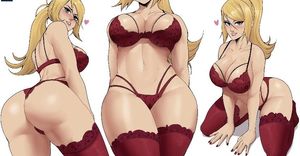 Samus in lingerie