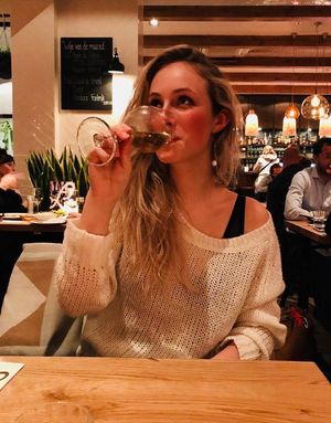 A drink to start the evening