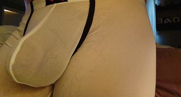 My sexy sheer white tights