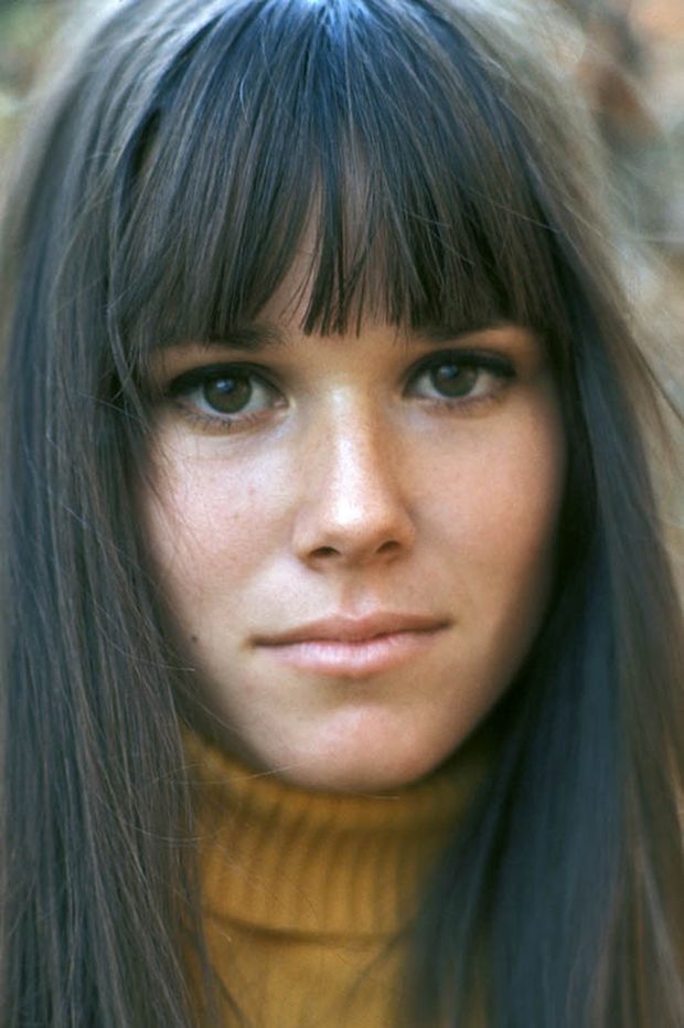 bangs and pretty eyes, perfect nose