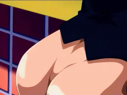 Hentai babe being fucked by a gun