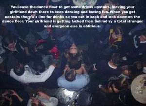 I would watch as he made Sarah cum on his cock in front of countless strangers