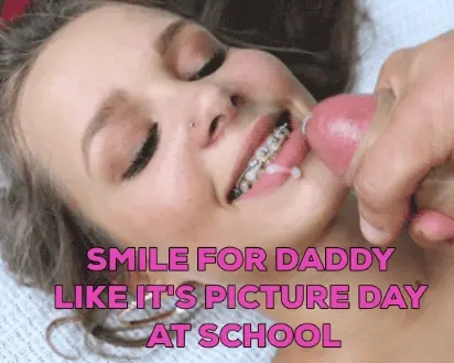 Braceface cummed on
