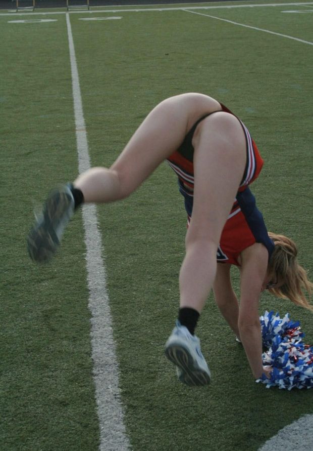 My sister told me to record her routine