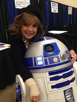 Mary Ann & R2D2. Gilligan's island meets Star Wars.
