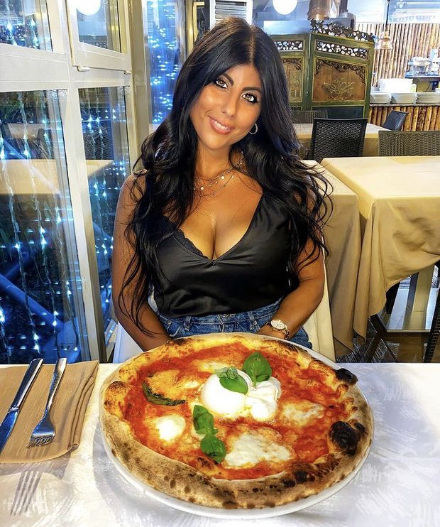 “Pizza makes my boobs big!”