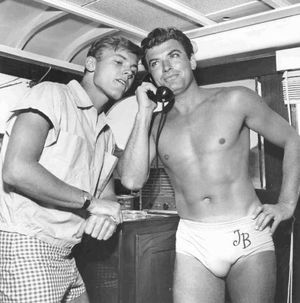 Tab Hunter & Rudolf Nureyev. ❤️