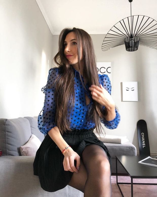 Cute brunette