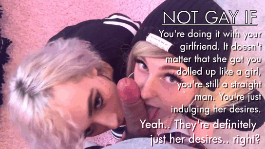Your girlfriend asked you to, so...