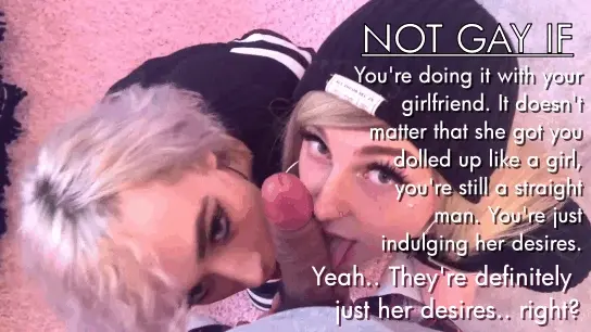 Your girlfriend asked you to, so...
