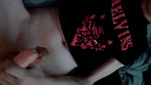 frotting and cumming on my dildo