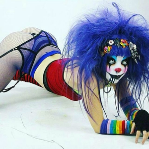 Sexy clown poses