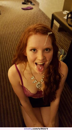 Horny redhead