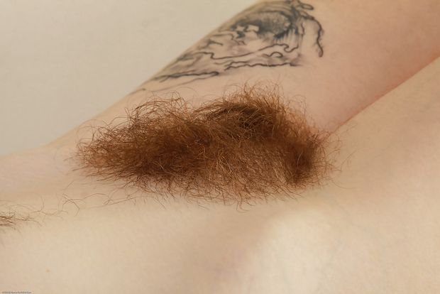 red hairy triangle