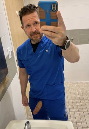 Hot male nurse with a thick dick for you