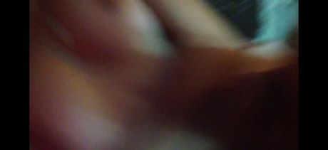 Busty sexy brunette squirting