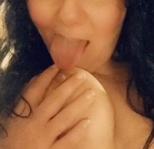 Lick my nipple to get his attention