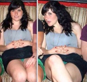 Danielle White Upskirt