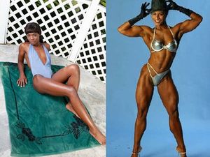 Donne palestrate nude, donne muscolose nude, milf muscolose, milf arrapate, milf nude, vibratori, sex toys, tettone, fighe vecchie