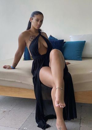 Beautiful ebony woman