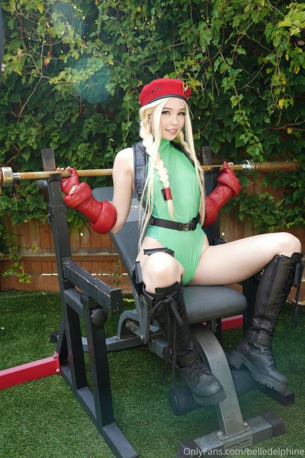 Belle Delphine Street Fighter Cosplay Photos 1