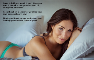 Babe you are getting to be so dirty.....sure I'm game to try that