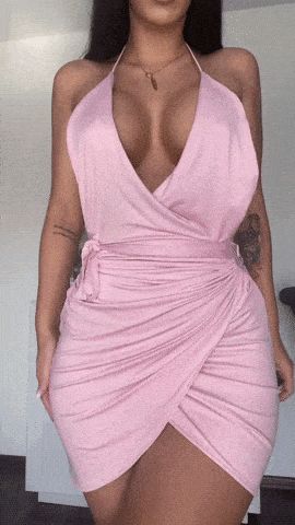 pink dress