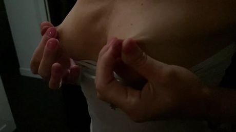 Playing with nipples