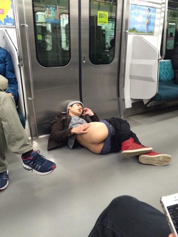 On his way to grindr hook up