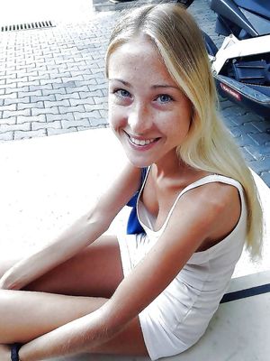 In front of a car Maybe