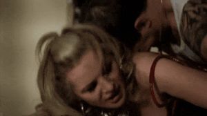 The bartender took the drunk wifey to his room for a full night use