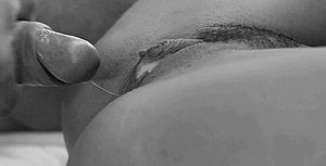 teasing just outside