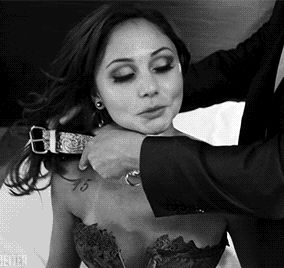 Receiving Her Collar