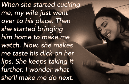 she's making it more intense