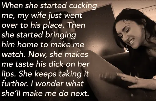 she's making it more intense