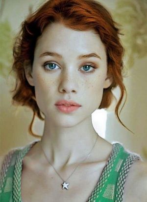 Redheads with blue eyes are the rarest and most beautiful creatures on earth