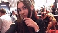 Something’s in the background...