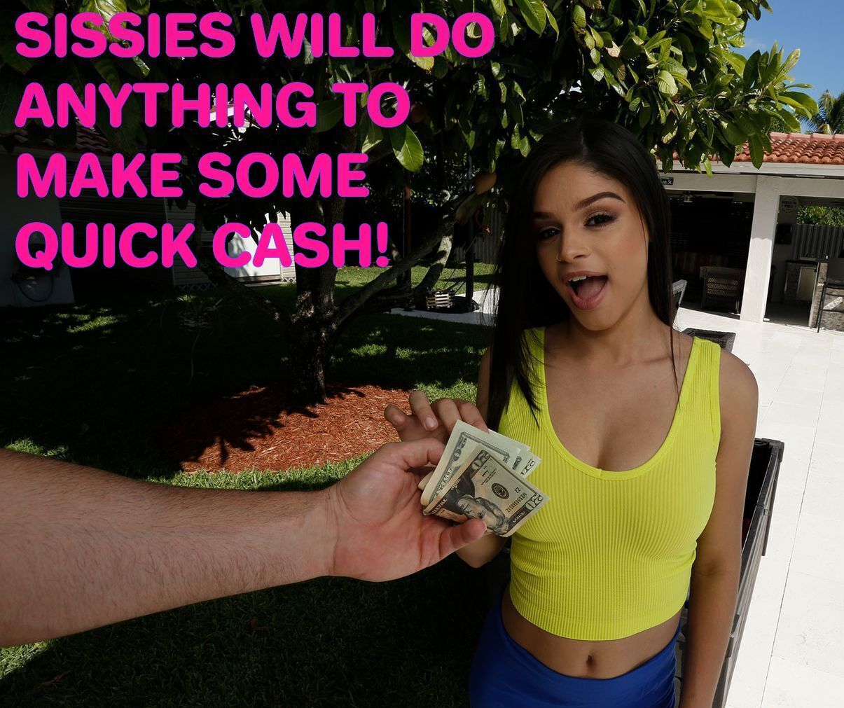 sissies will do anything....