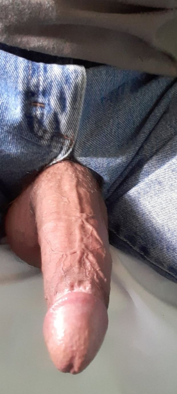 Nice dick hanging out of flashing pants