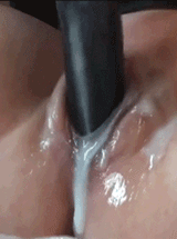 Cream and gooey