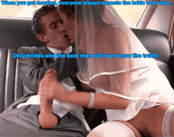 Why brides are always late....