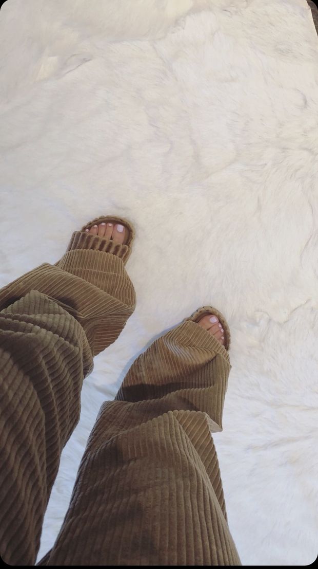 Nice pants & footwear.