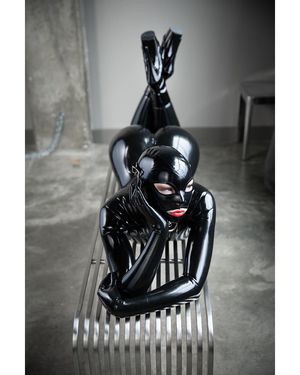 bdsm latex bondage