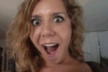 Allie Foster prepares her big titties for the journey they are about to take