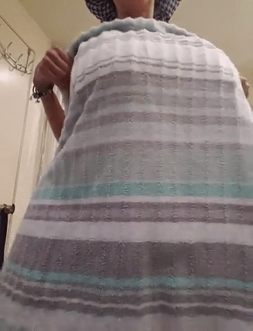 Ava after shower