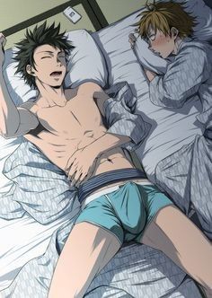 Homo horny hardon sleep