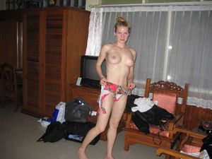 Changing in our room