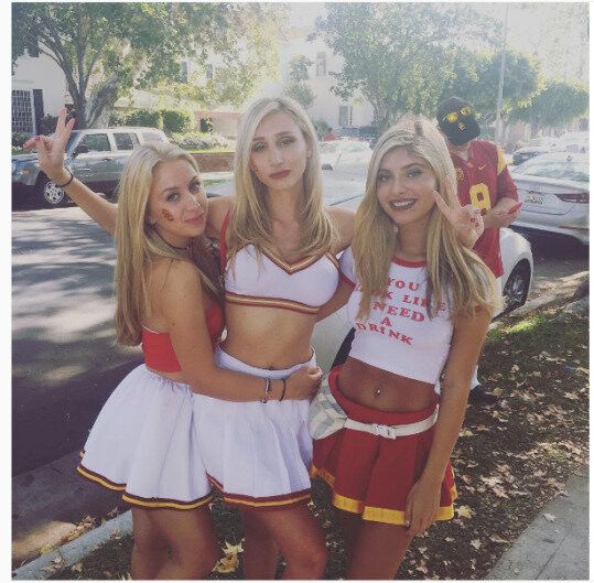 Hot cheerleaders
